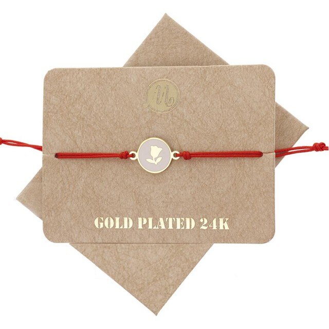 Bratara Martisor Lalea Alba