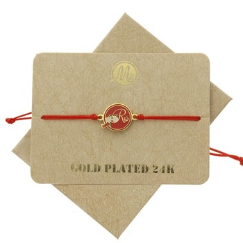 Bratara martisor Initiala stilizata R Bratara martisor Initiala stilizata R