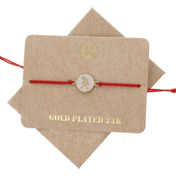 Bratara Martisor Cosar Alb