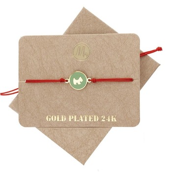 Bratara Martisor Catel Verde Bratara Martisor Catel Verde