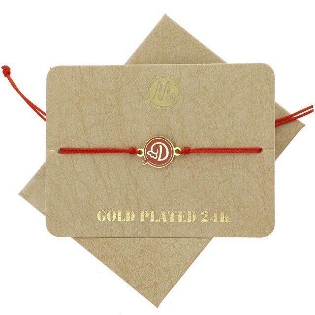 Bratara martisor Initiala D