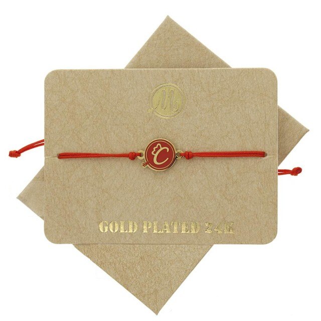 Bratara martisor Initiala C