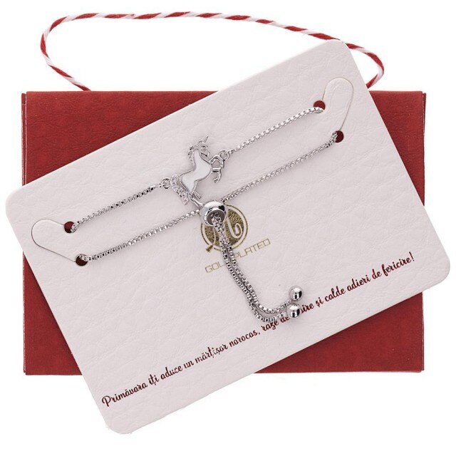 Bratara Argintie Premium Calut