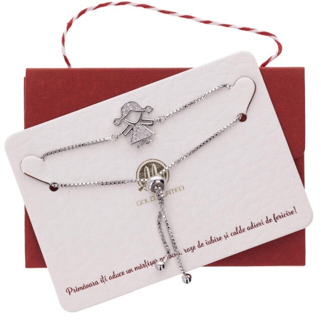 Bratara Argintie Premium Fetita