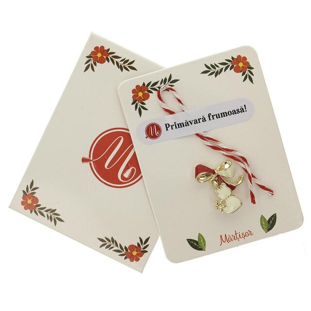 Brosa Jucausa Pisicuta Alba