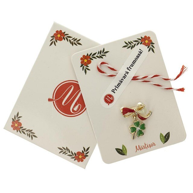 Brosa Jucausa Trifoi Verde