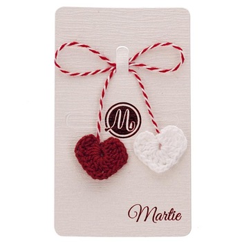 Snur martisor cu inimioare Snur martisor cu inimioare