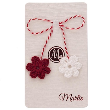 Snur martisor cu floricele Snur martisor cu floricele