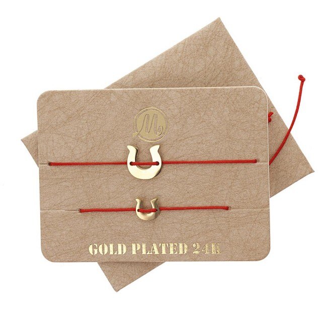 Bratara Martisor Potcoava Family