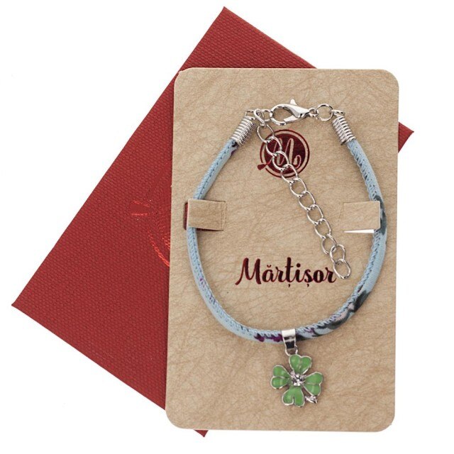 Bratara Colorata cu Trifoi