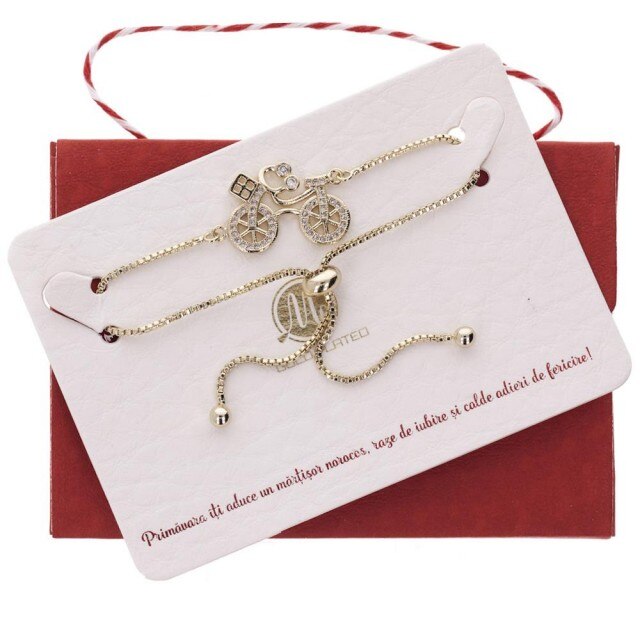 Bratara Aurie Premium Bicicleta