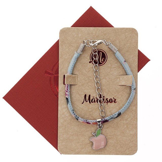 Bratara Colorata cu Mar Roz