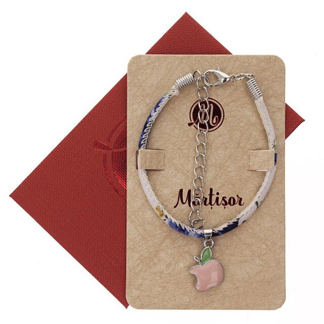 Bratara Albastra cu Mar Roz