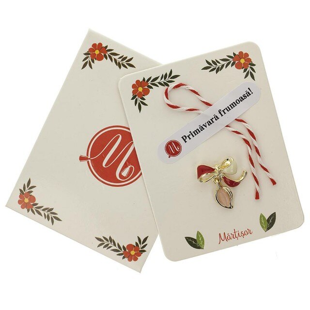 Brosa Jucausa Frunzulita Roz