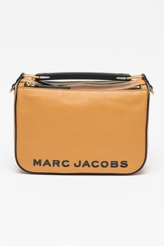Marc Jacobs, Geanta crossbody din piele The Softbox, Galben mustar Marc Jacobs, Geanta crossbody din piele The Softbox, Galben mustar