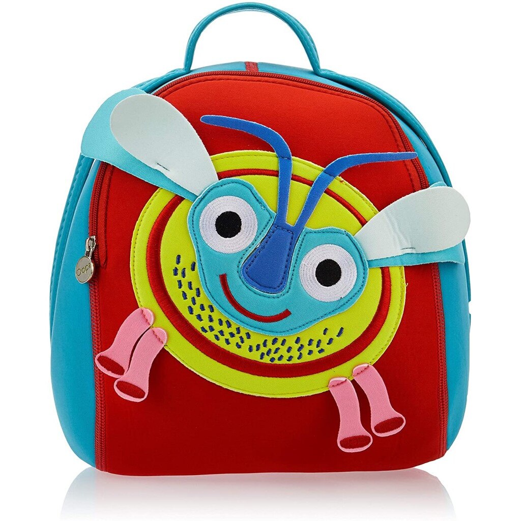 Rucsac pentru copii din neopren Oops, 30 x 25 x 16 cm, Rosu/Albastru