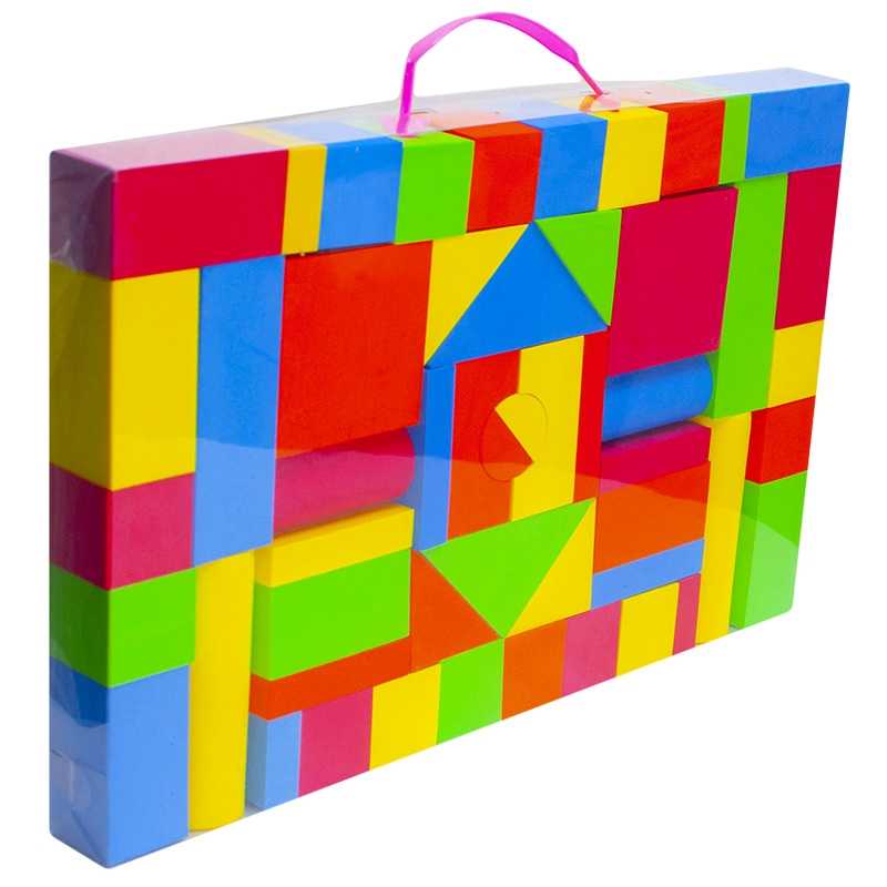 Set Cuburi EVA, 52 buc, 7toys