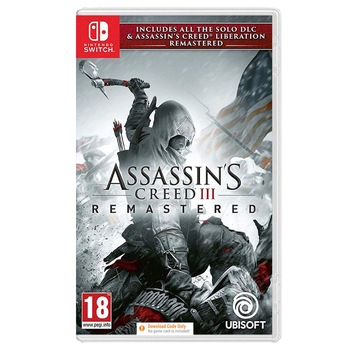 Joc Assassins Creed 3 & Assassins Creed Liberation Remaster Pentru Nintendo Switch Joc Assassins Creed 3 & Assassins Creed Liberation Remaster Pentru Nintendo Switch