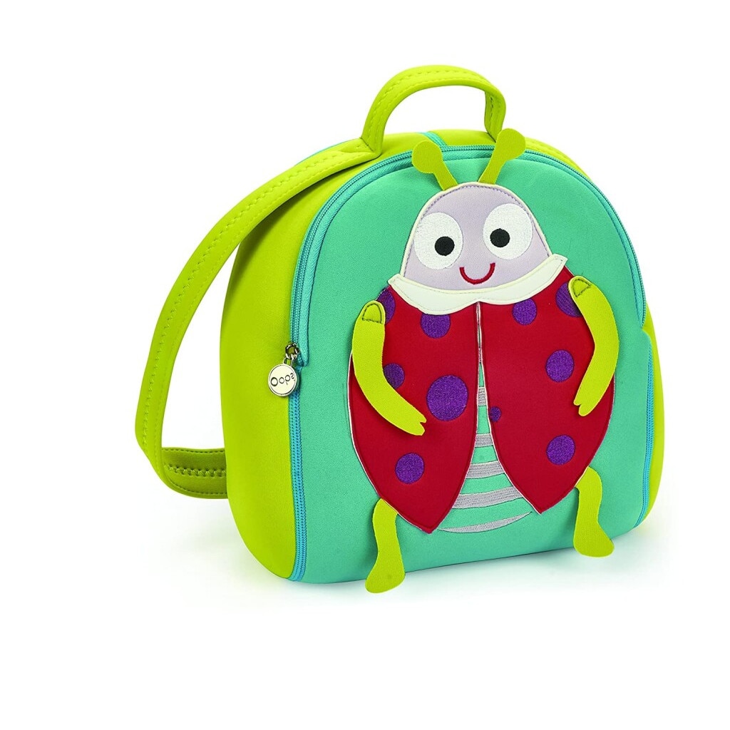 Rucsac pentru copii din neopren Oops, 30 x 25 x 16 cm, Verde
