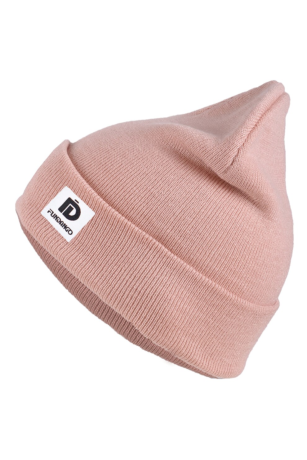 Fundango, Caciula elastica cu logo Kingdom, Roz pastel