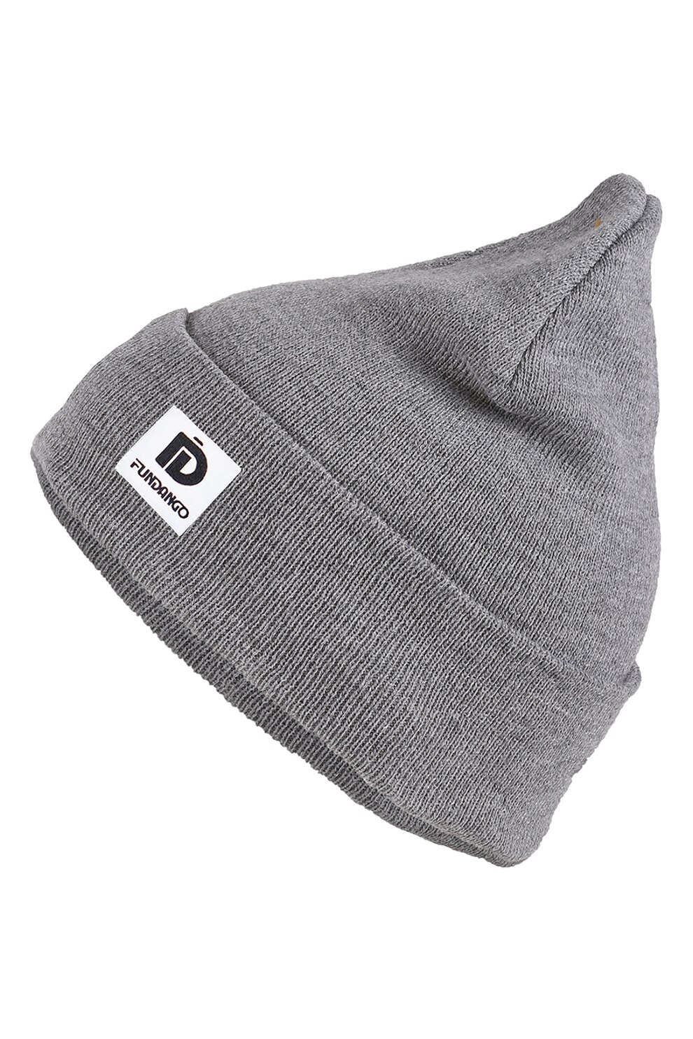 Fundango, Caciula elastica cu logo Kingdom, Gri