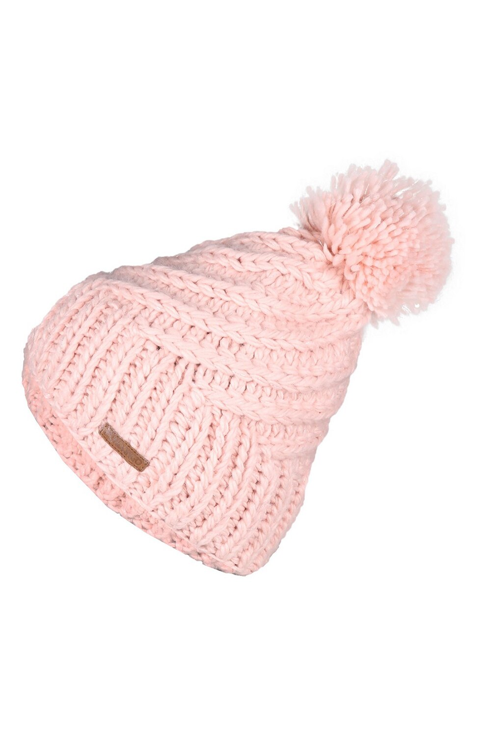 Fundango, Caciula tricotata cu ciucure Glen, Roz pastel