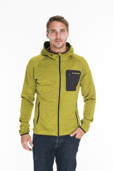 Fundango,Hanorac cu fermoar pentru trekking Hermon, Verde fistic Fundango,Hanorac cu fermoar pentru trekking Hermon, Verde fistic