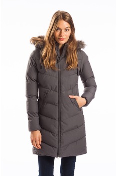 Fundango, Geaca cu gluga detasabila Puppies, Gri antracit Fundango, Geaca cu gluga detasabila Puppies, Gri antracit