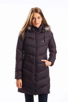 Fundango, Geaca cu gluga detasabila Puppies, Negru Fundango, Geaca cu gluga detasabila Puppies, Negru