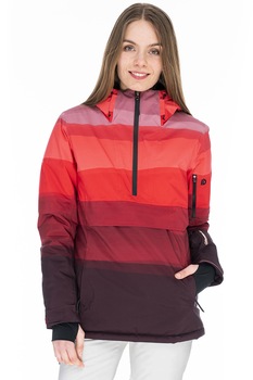 Fundango, Jacheta fara inchidere pentru ski Birch, Gri deschis/Rosu Bordeaux Fundango, Jacheta fara inchidere pentru ski Birch, Gri deschis/Rosu Bordeaux