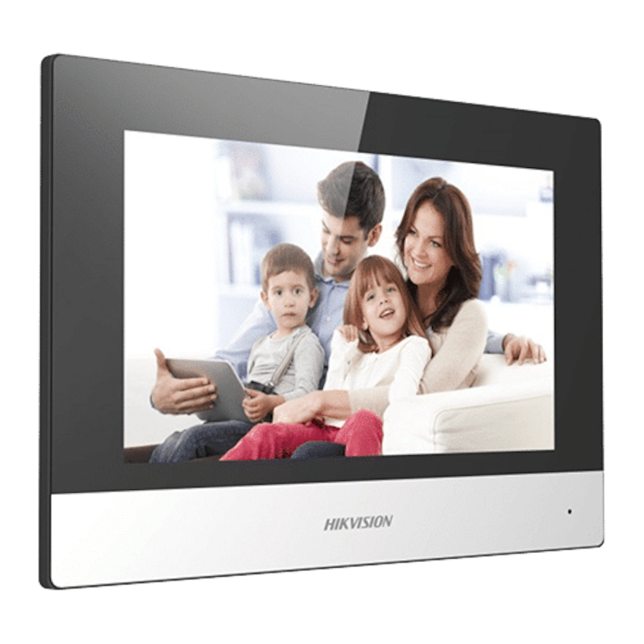 Видео домофонен монитор TCP/IP'Touch Screen TFT LCD 7 инча - HIKVISION DS-KH6320-TE1