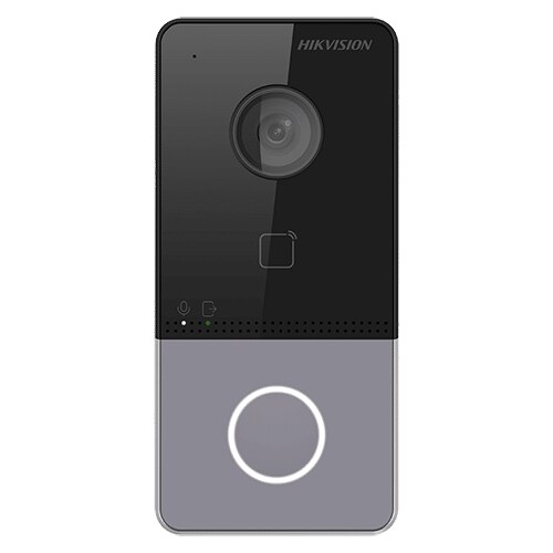 Panou exterior videointerfon TCP/IP, Wi-Fi 2.4GHz, 1 familie, control acces integrat - HIKVISION DS-KV6113-WPE1