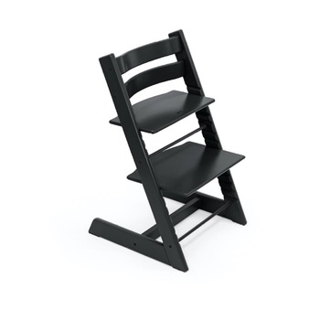 Scaun inalt Tripp Trapp, Stokke, Lemn, Negru Scaun inalt Tripp Trapp, Stokke, Lemn, Negru