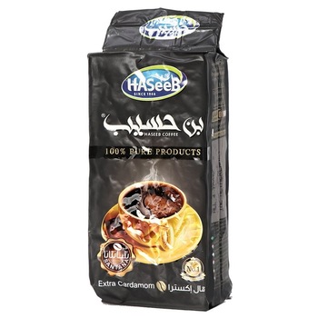 Cafea Haseeb cu cardamom extra 200 grame Cafea Haseeb cu cardamom extra 200 grame