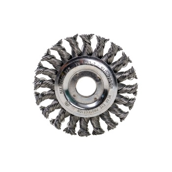 Perie rotunda rasucita, Klingspor, BR 600Z, 115x14x22.23mm / EXT 358311 Perie rotunda rasucita, Klingspor, BR 600Z, 115x14x22.23mm / EXT 358311