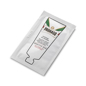 Crema de barbierit, Proraso, Sensitive, 4 ml Crema de barbierit, Proraso, Sensitive, 4 ml