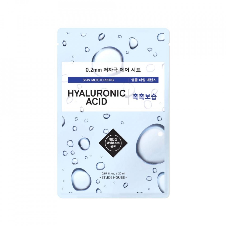 Masca servetel Etude House Therapy Air Mask, Acid Hialuronic, 20 ml
