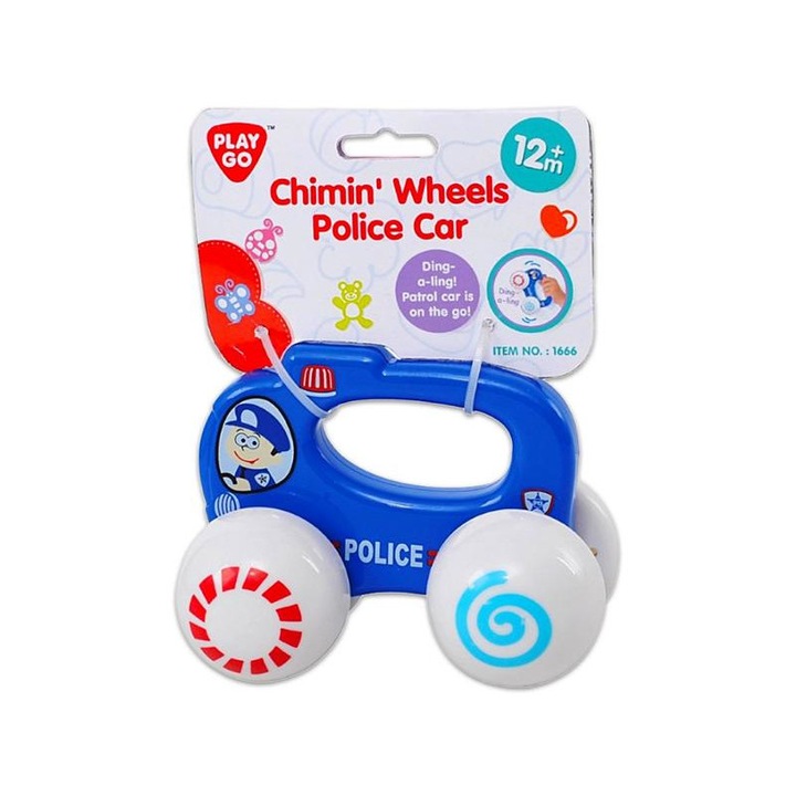 Csörgős bébi rendőrautó