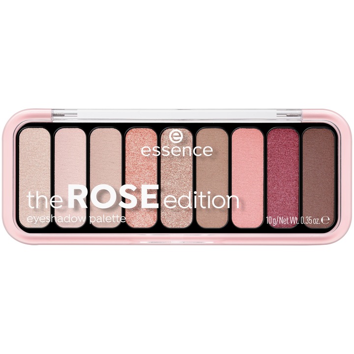 Палитра за грим Essence the ROSE edition eyeshadow palette 20, 10 g