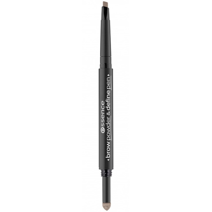 Creion pentru sprancene Essence Brow Powder & Define Pen 01 Blonde-Medium Brown, 0.4 g