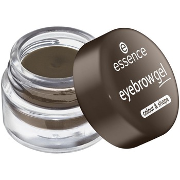 Gel pentru sprancene Essence Colour & Shape 04 Dark Brown, 3 g Gel pentru sprancene Essence Colour & Shape 04 Dark Brown, 3 g