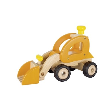 Jucarie interactiva - Excavator, Goki, lemn, multicolor, 280 x 125 x 190 mm Jucarie interactiva - Excavator, Goki, lemn, multicolor, 280 x 125 x 190 mm