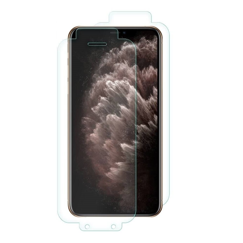 Folie Pentru iPhone 11 Pro, Protectie Anti Bacteriana, Auto Regenerabila, Protectie 360° - Fata + Spate, Bestsuit Shark, Transparent