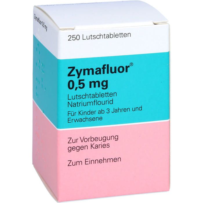 Zymafluor, Meda, 0.5 mg, 250 Tablete, Intareste smaltul dintilor si protejeaza importiva cariilor dentare