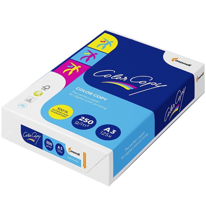 Carton alb A3 Color Copy 250 g/mp 125 coli/top