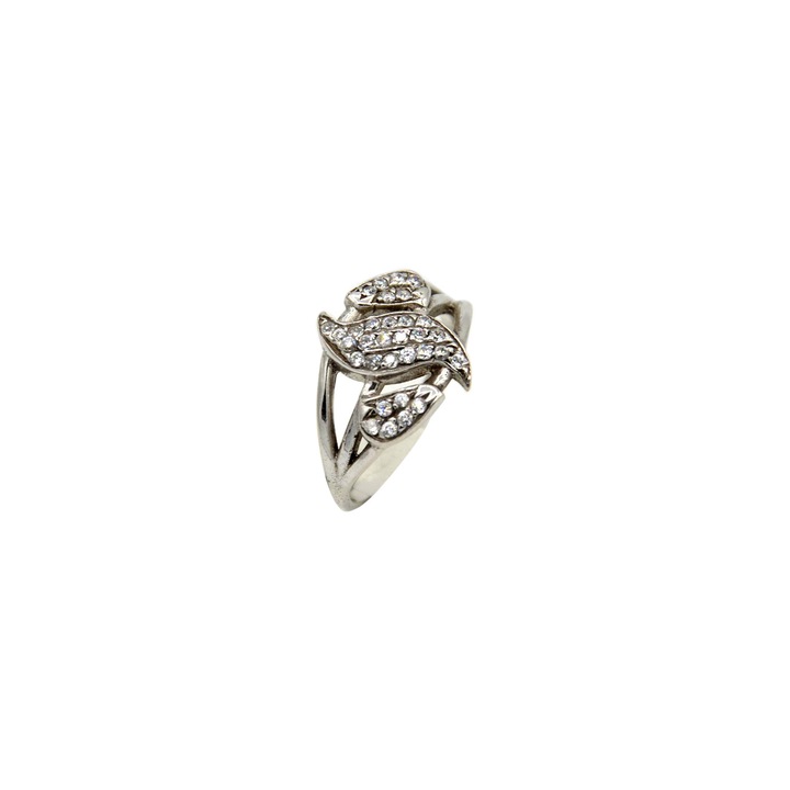 Inel din Aur 14k dama 672, 4.35 g, marime 15
