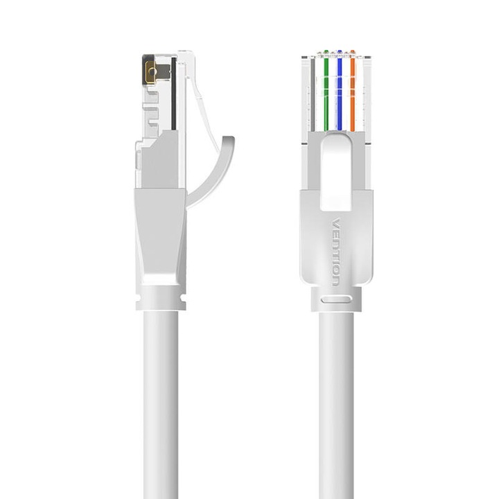 Cablu de retea CAT6 UTP, gri, 0.5 metri, Vention