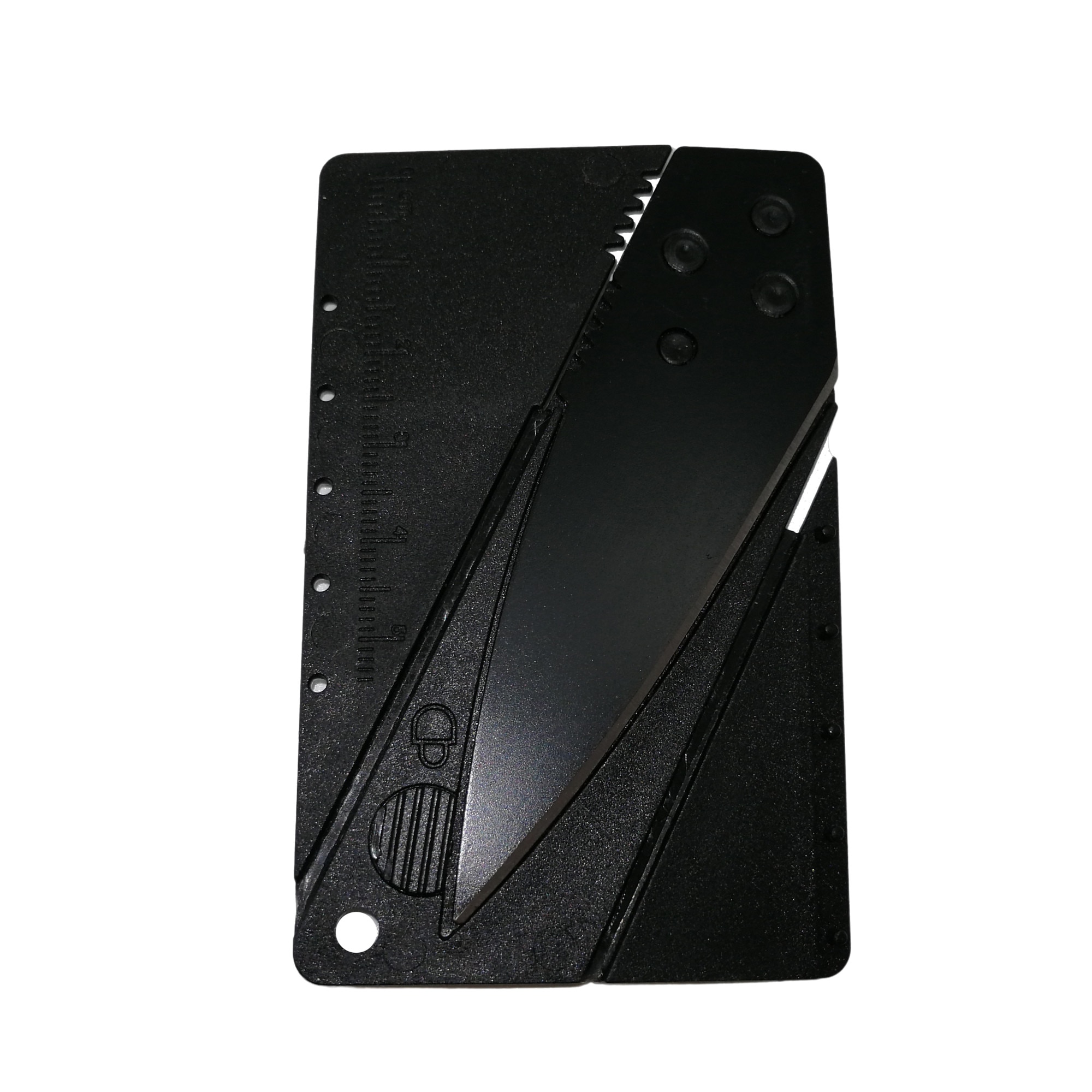 Cutit pliabil, House of Cards, negru, 14 cm