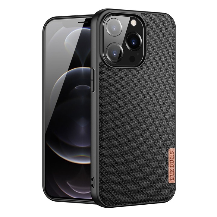 Carcasa DuxDucis FINO compatibila cu iPhone 13 Pro Black
