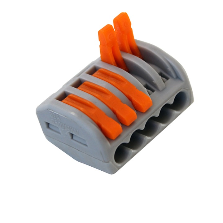 Commel 365-453 5 vezetékes csatos vezeték összekötő